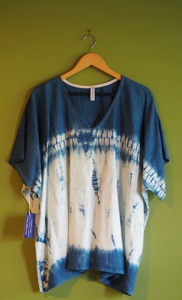 Linen Cover Up The Indigo Sisters