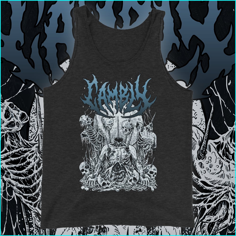 Brütal Sleeveless (Charcoal Black Triblend)