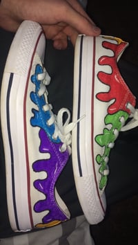 Converse X Art Attack Drip Effect