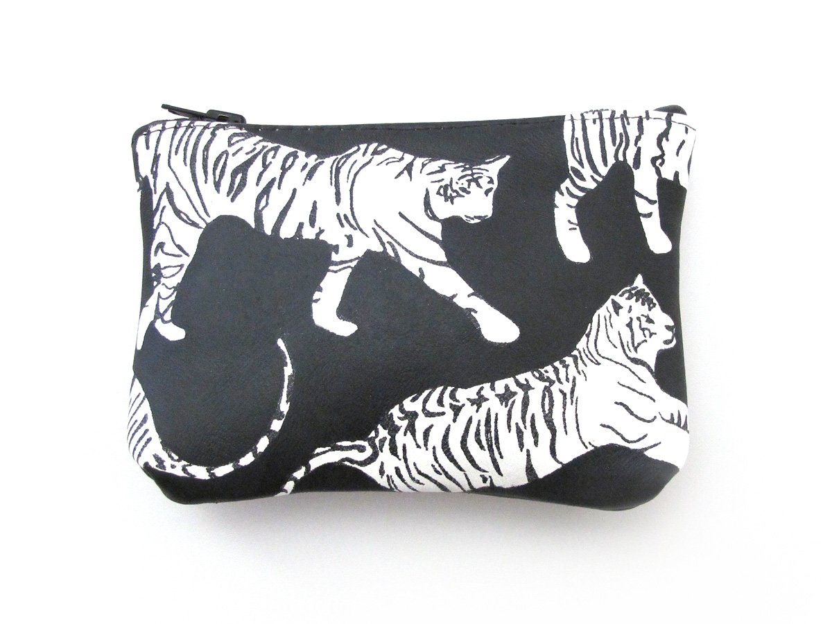 Image of Leather White Tigers Purses