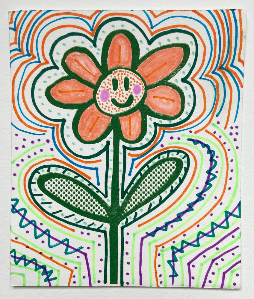 Image of Happy Flower by Charlie Evaristo-Boyce 