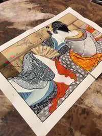 Kisses after sex original painting