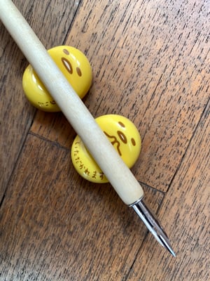 Wooden pen handle & Nikko G nib