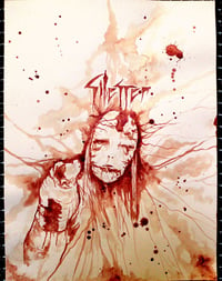 Silencer blood painting original