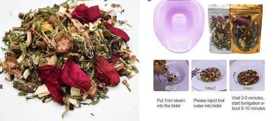 Image of VAGINA STEAM  6 ounces (with seat)