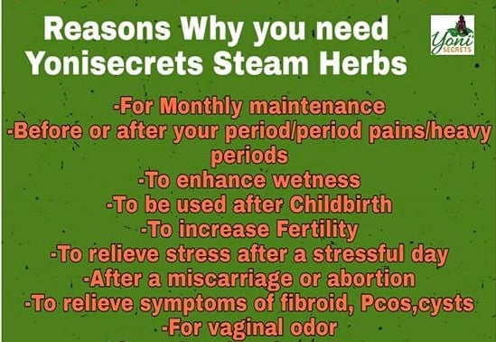 Image of VAGINA STEAM  6 ounces (with seat)