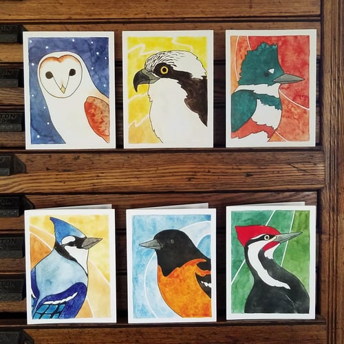 Image of Birds of All Seasons 4 Card Set
