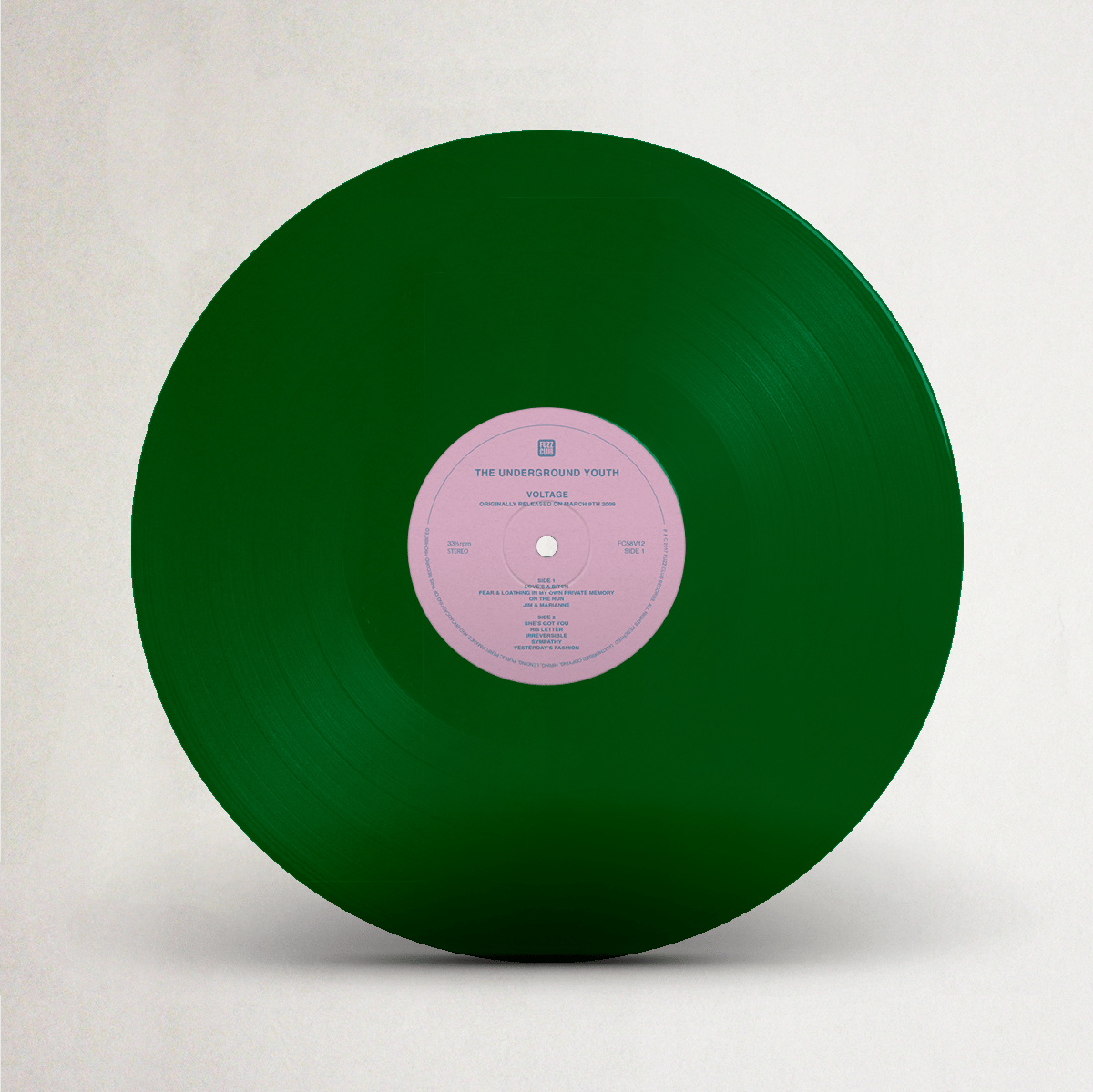 Image of The Underground Youth 'Voltage' LP 12"