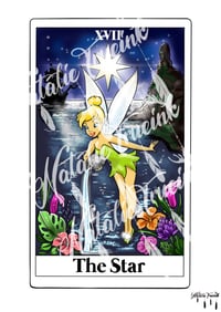 Image 1 of The Star- Tinkerbell Tarot print