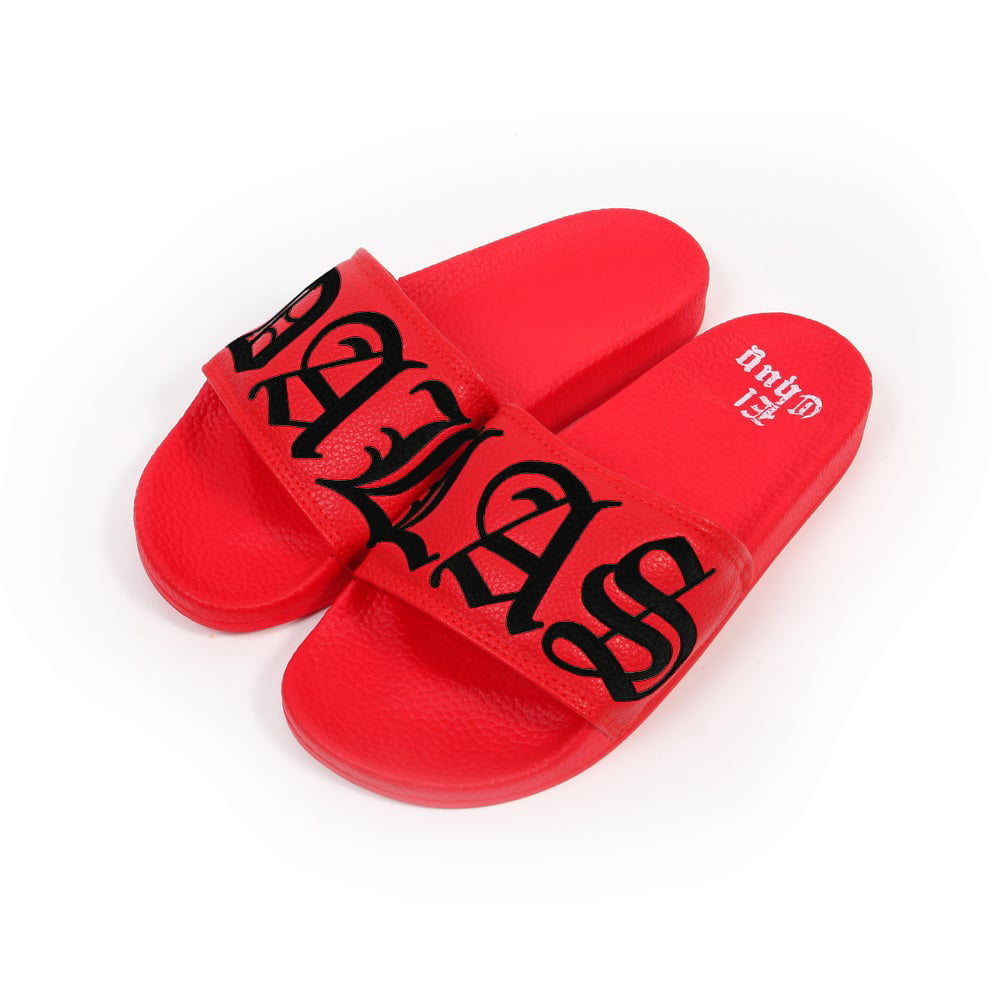 Image of DALLAS BRED SLIDES (NOW SHIPPING)