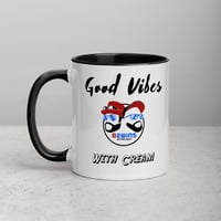 Image 1 of Good Vibes with Cream Mug