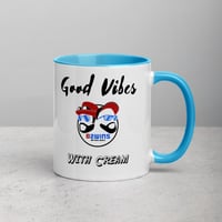 Image 3 of Good Vibes with Cream Mug