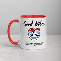 Image 2 of Good Vibes with Cream Mug