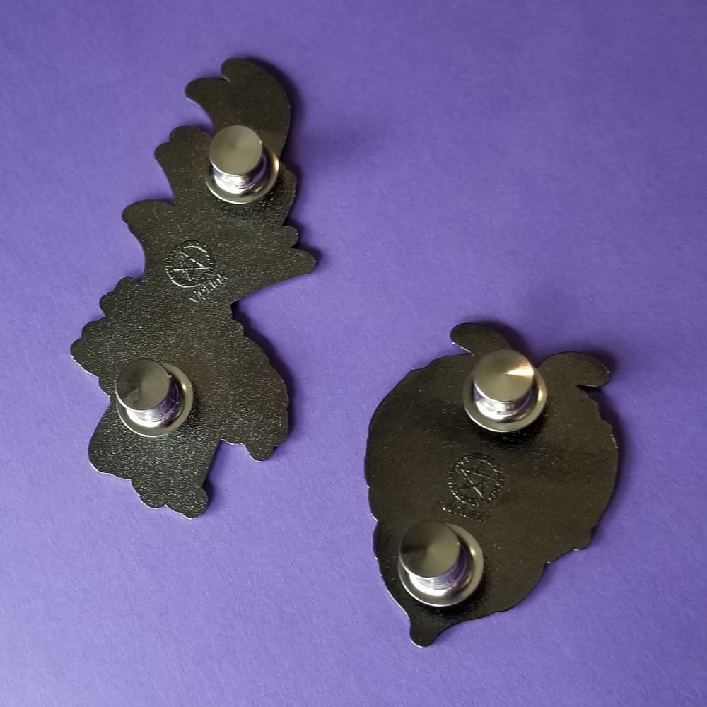 Locking Pin Backs
