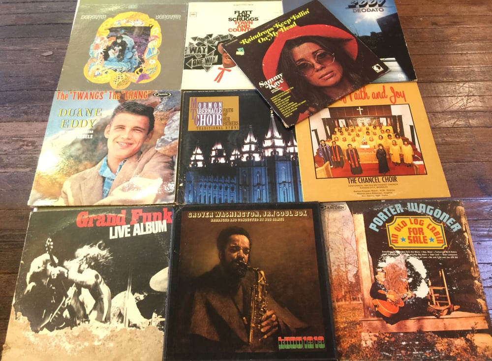 Image of Lot of 10 One Dollar LPs