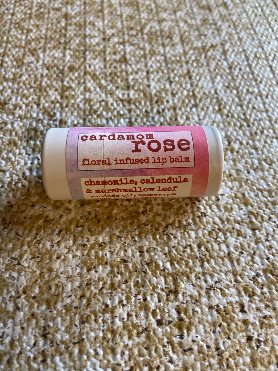 Image of Cardamom calm floral infused Lip Balm 