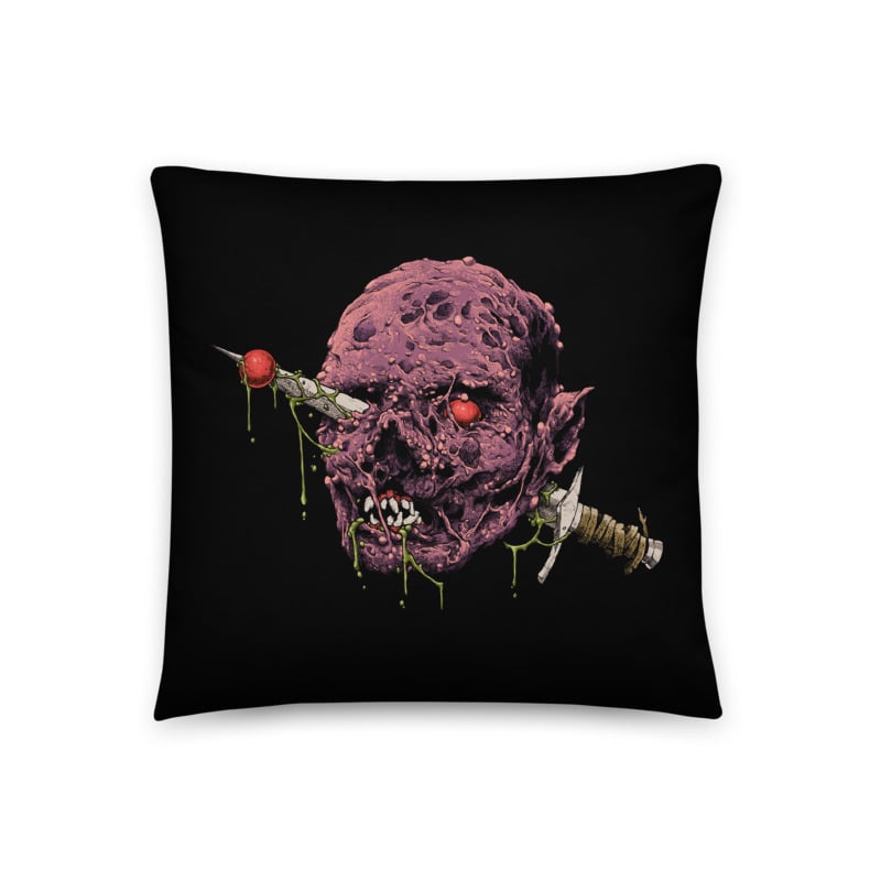 Image of Knife Head Throw Pillow
