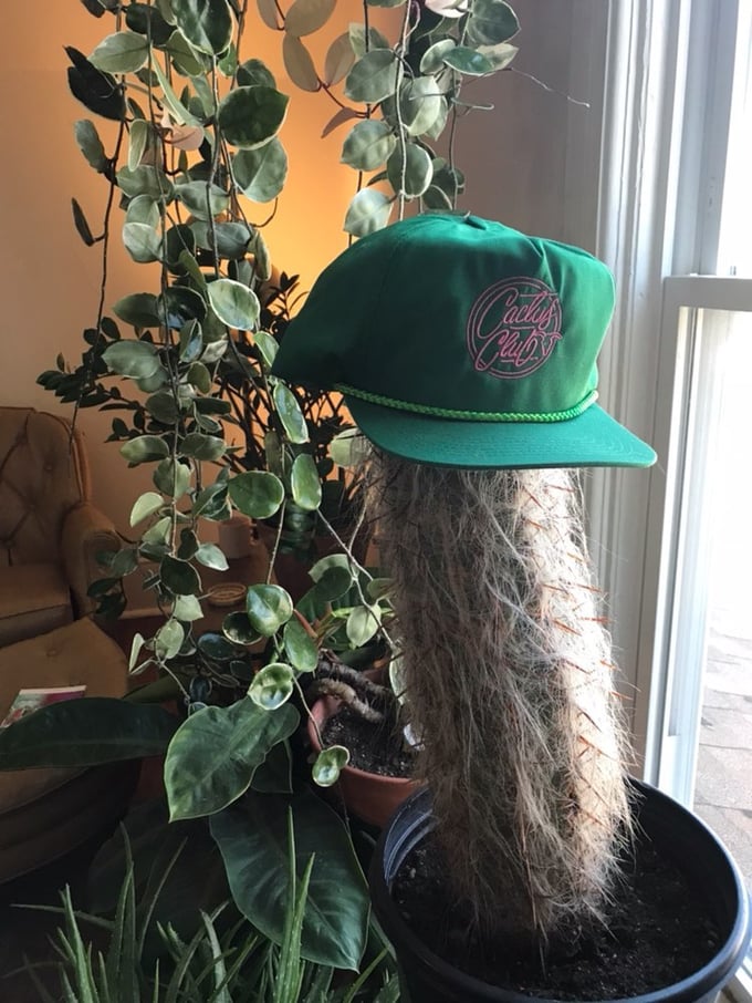 Image of Deadstock Embroidered Cactus Ball Cap 