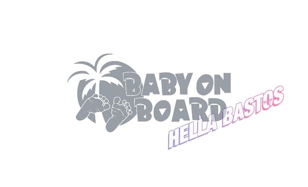 Image of Baby on Board Bargain Decal