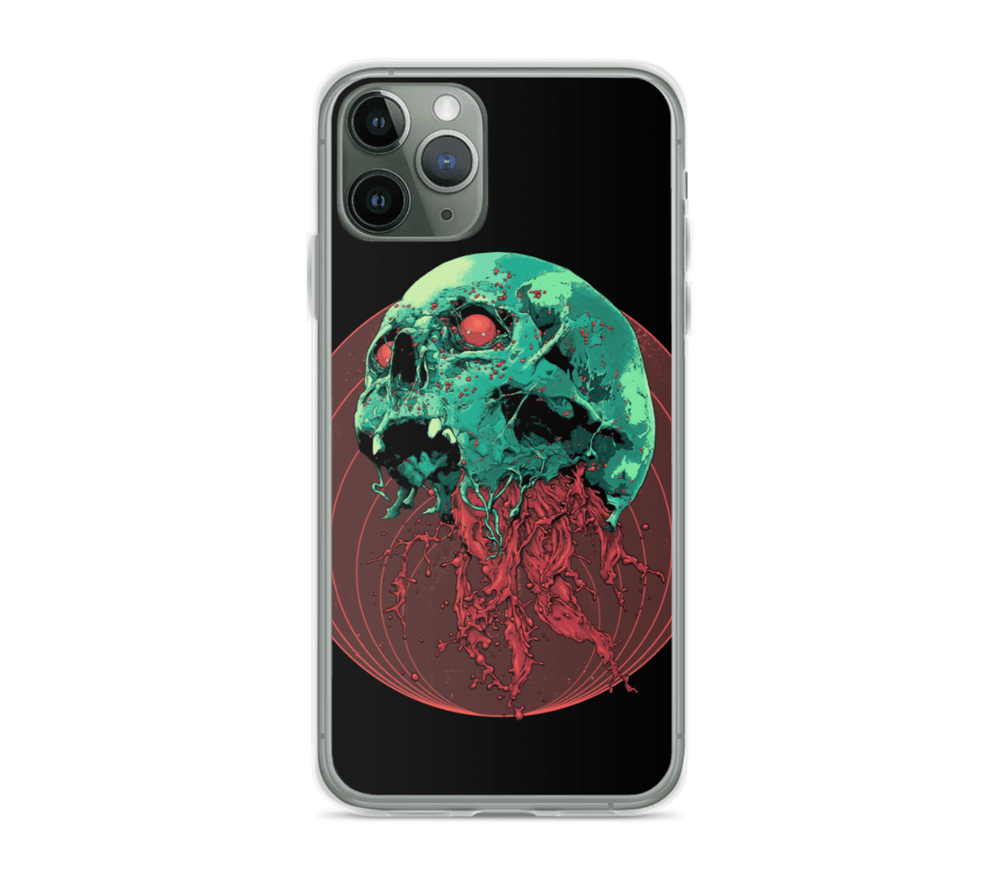 Image of Skull Full Of Blood Phone Case (iPhone + Samsung Galaxy)