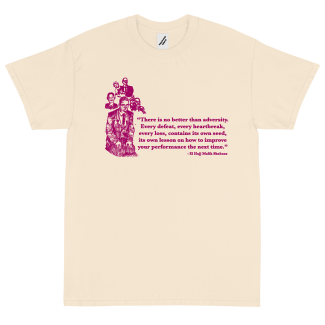 Malcolm X 3 Natural Burgundy 