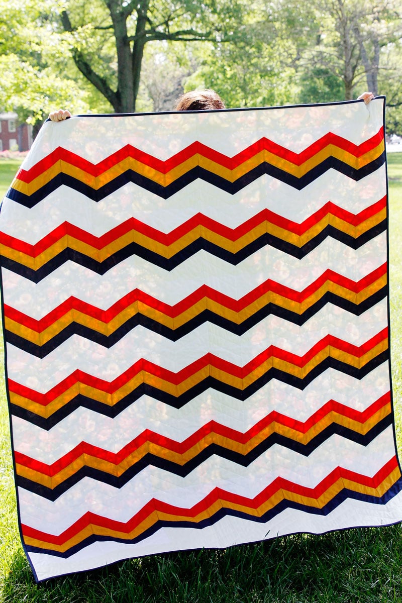 Image of the SUMMER CAMP QUILT PDF Pattern