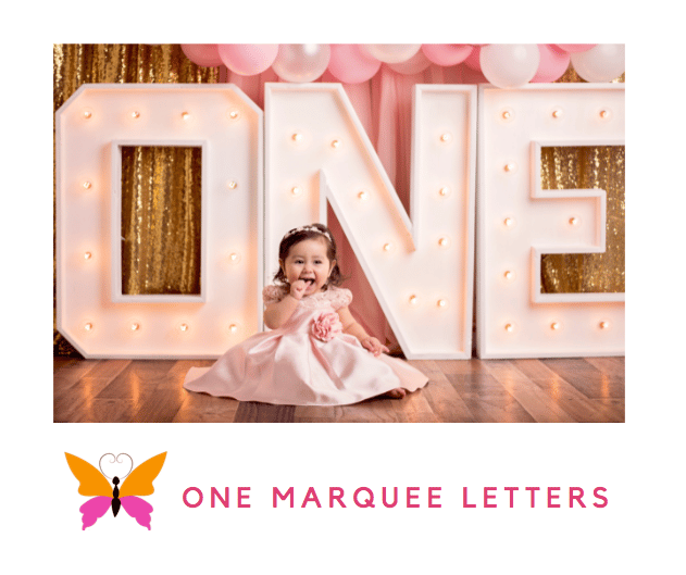 one marquee letters