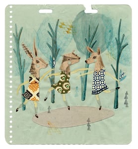 Image of Woodland Dancers print