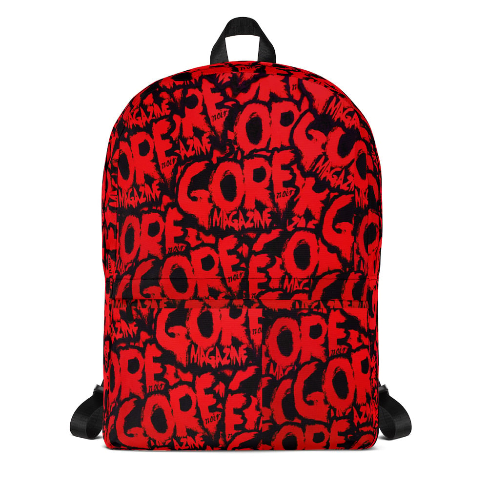 Image of Red Gore Logo Backpack