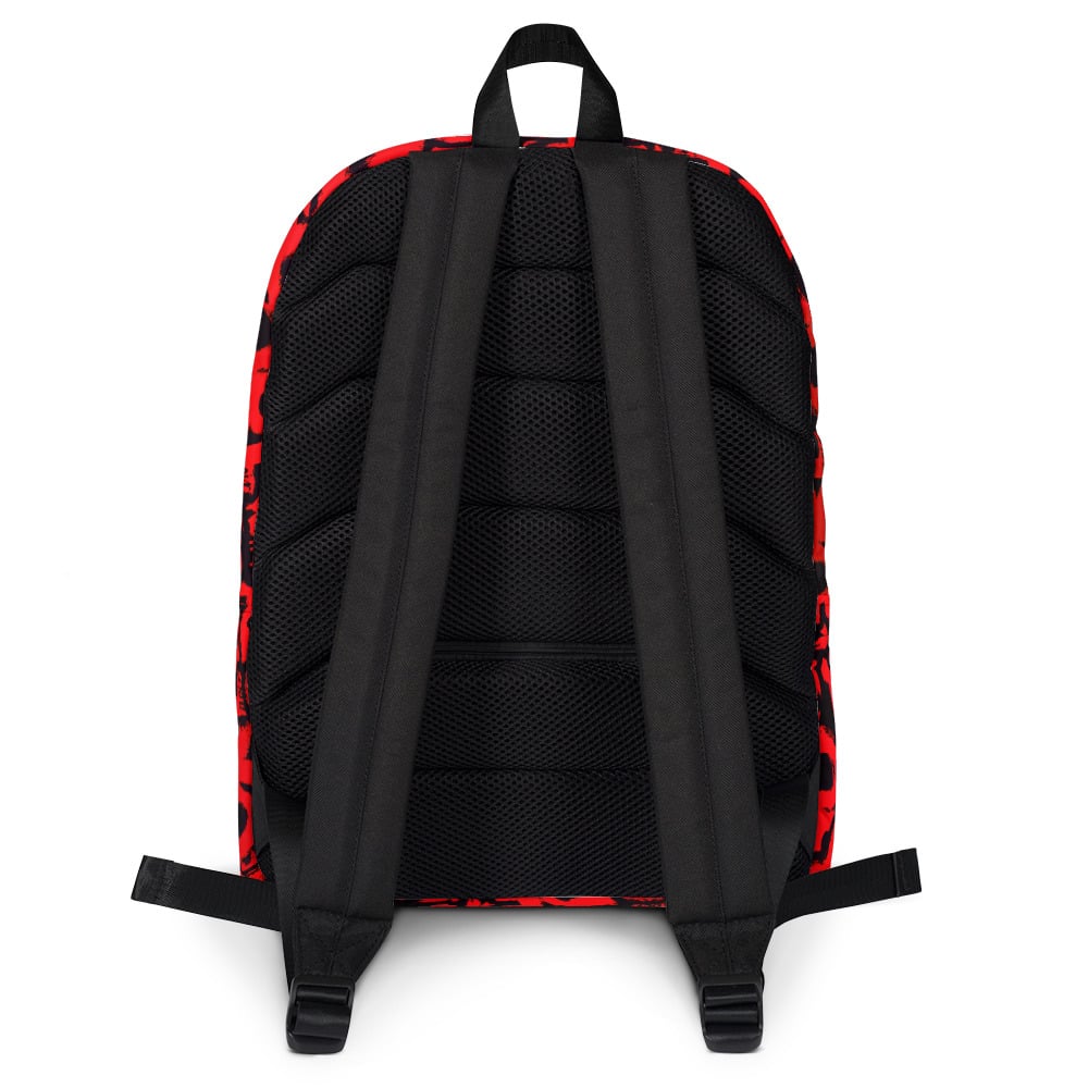 Image of Red Gore Logo Backpack