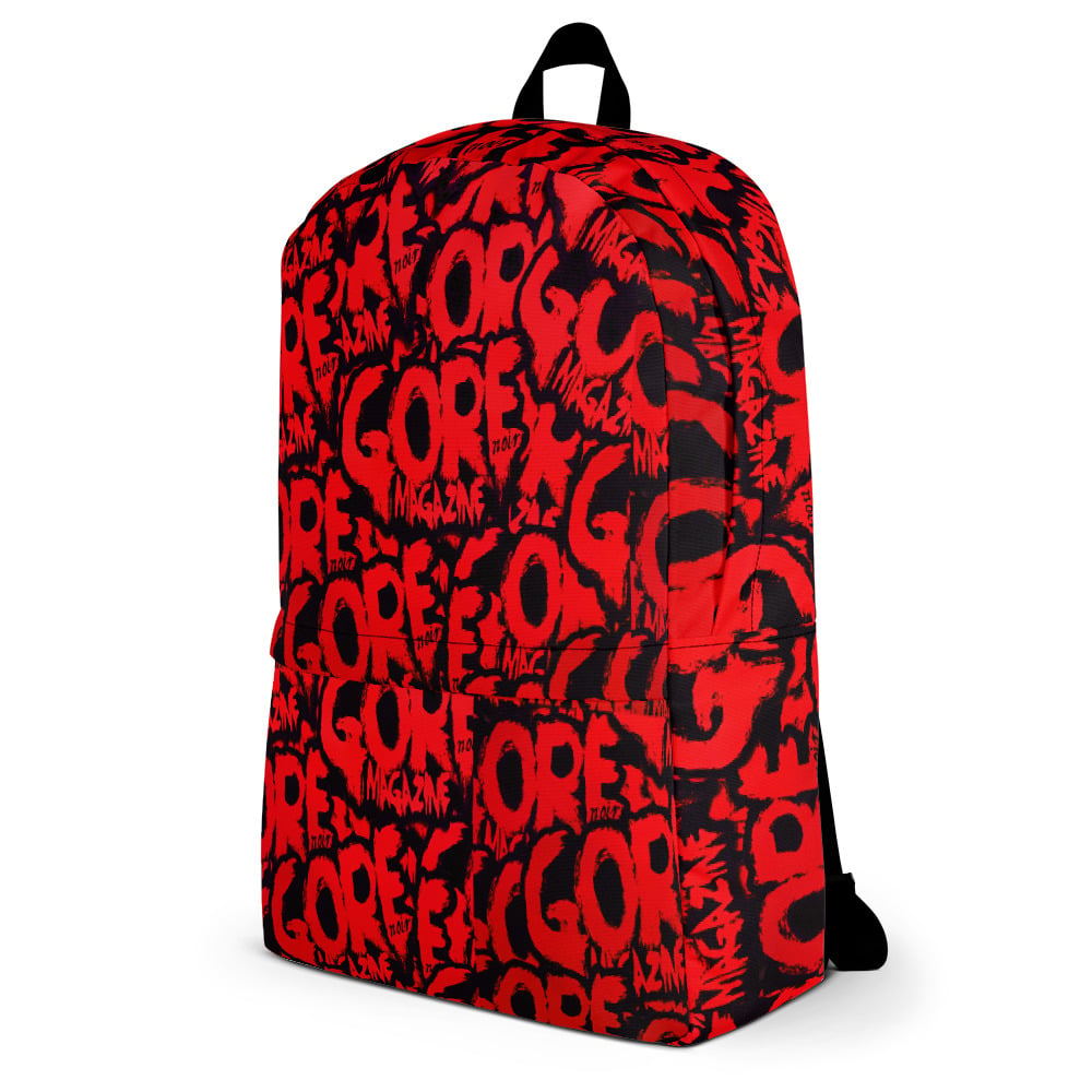 Image of Red Gore Logo Backpack