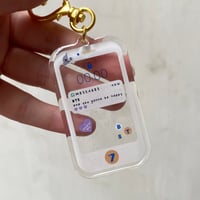 Image 3 of Zero O'Clock Keychain 💙