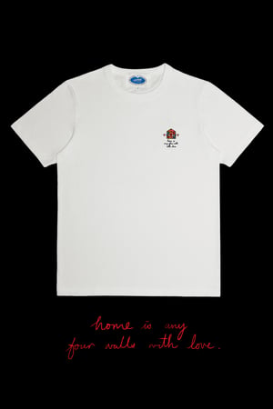 Image of “Home is” Series Embroidery Tee