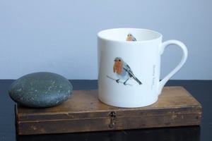 Image of Robin English Fine Bone China Mug