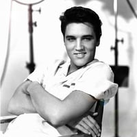 Image 1 of ELVIS Square Print