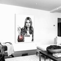 Image 2 of KATE MOSS Portrait Print