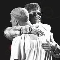 Image 1 of EMINEM & ELTON JOHN Square Print