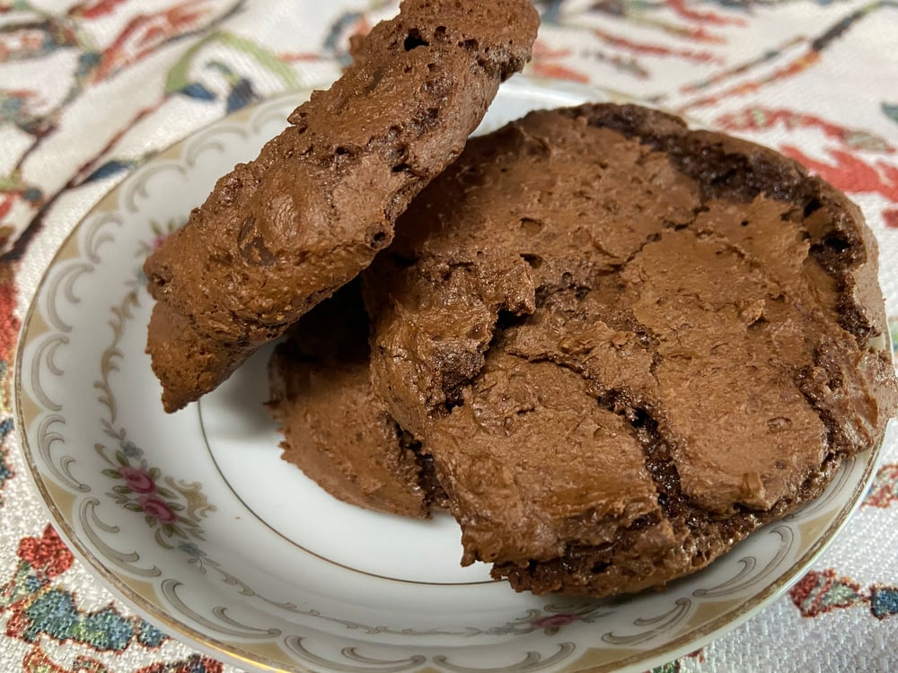 Image of Dark Chocolate Brownie Cookies