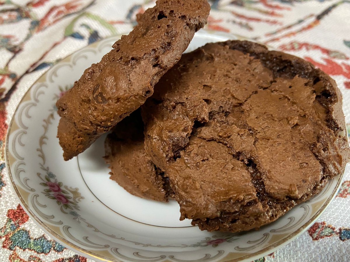Image of Dark Chocolate Brownie Cookies