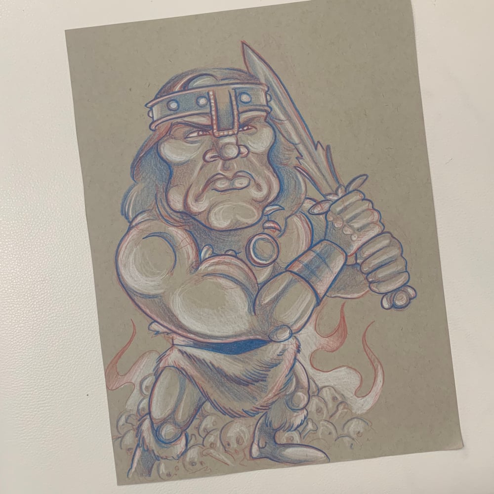 Image of The barbarian (original)