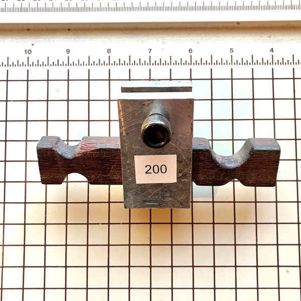 Image of Used Small Anticlastic Block and Holder Set (item 200)