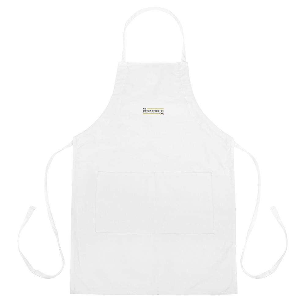 Image of The Peoples Plug - Embroidered Home Apron