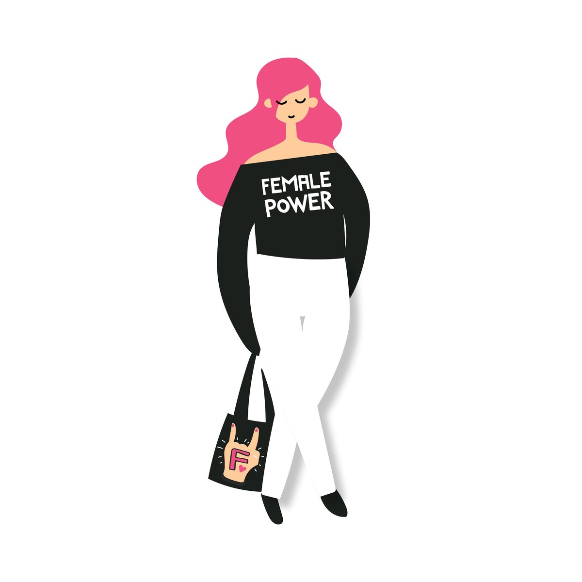 Female Power Note Cards