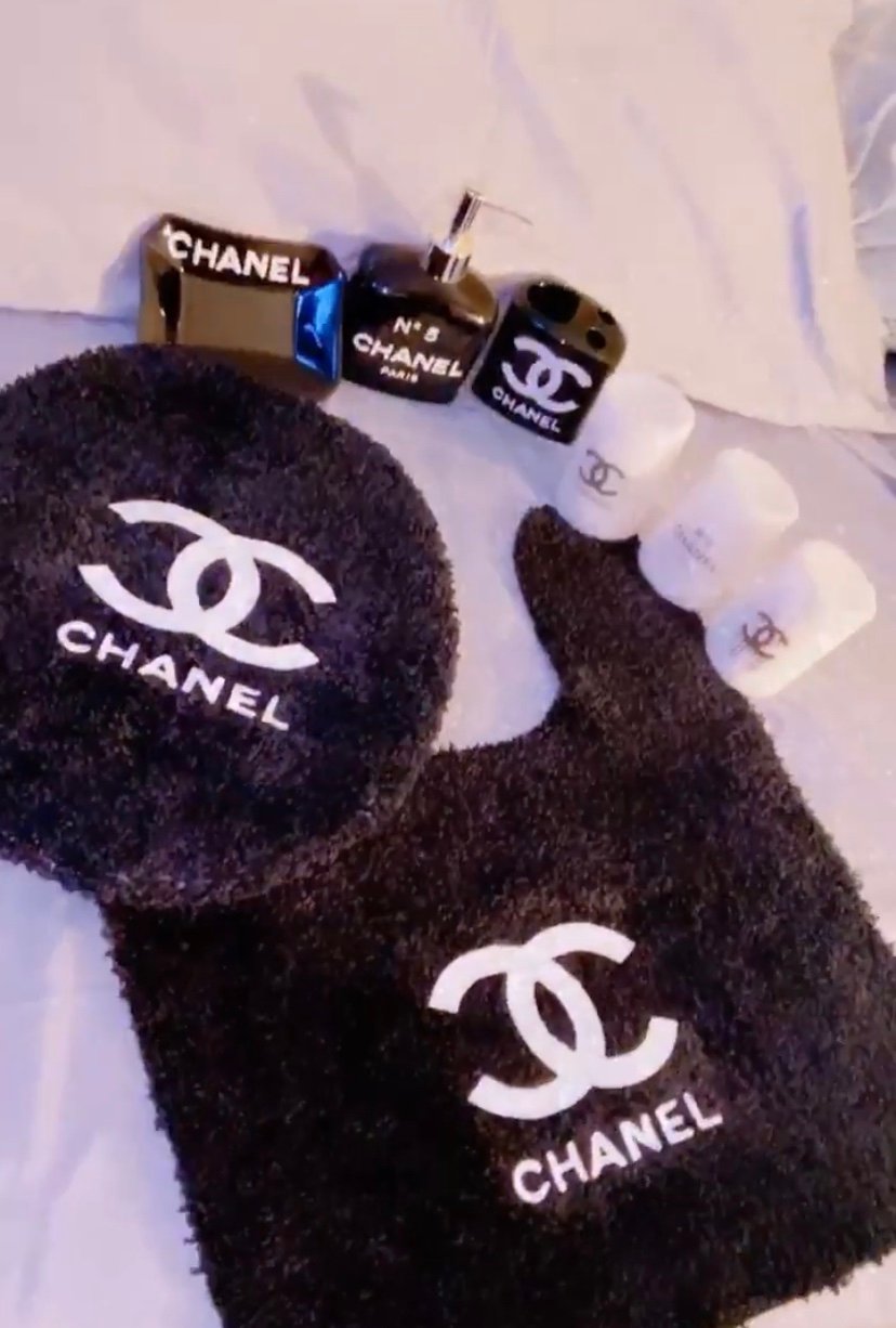 chanel bathroom set