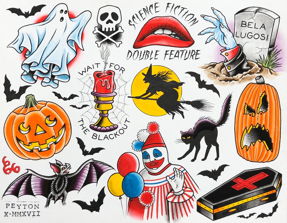 Halloween original painting #1