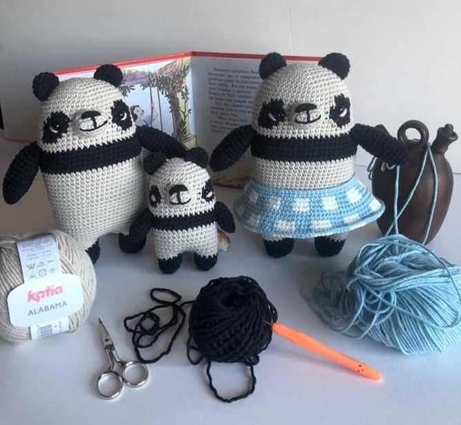 Família de Pandas 
