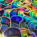 Image 5 of 3 Sheets HOLLYWOOD Lifestyle Holographic Sticker