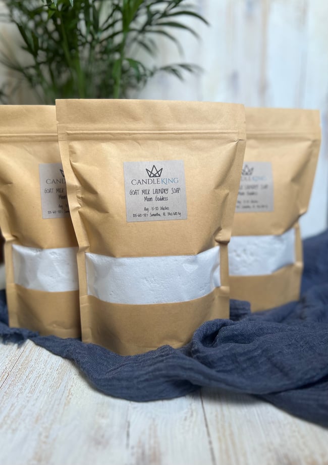 Goat Milk Laundry Soap: Moon Goddess