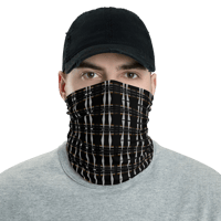 Image 3 of NAILED IT SLATE UNISEX NECK GAITER