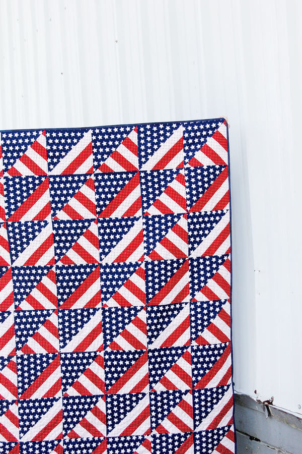 Image of the AMERICANA QUILT PDF Pattern